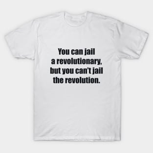 You can jail a revolutionary, but you can’t jail the revolution T-Shirt